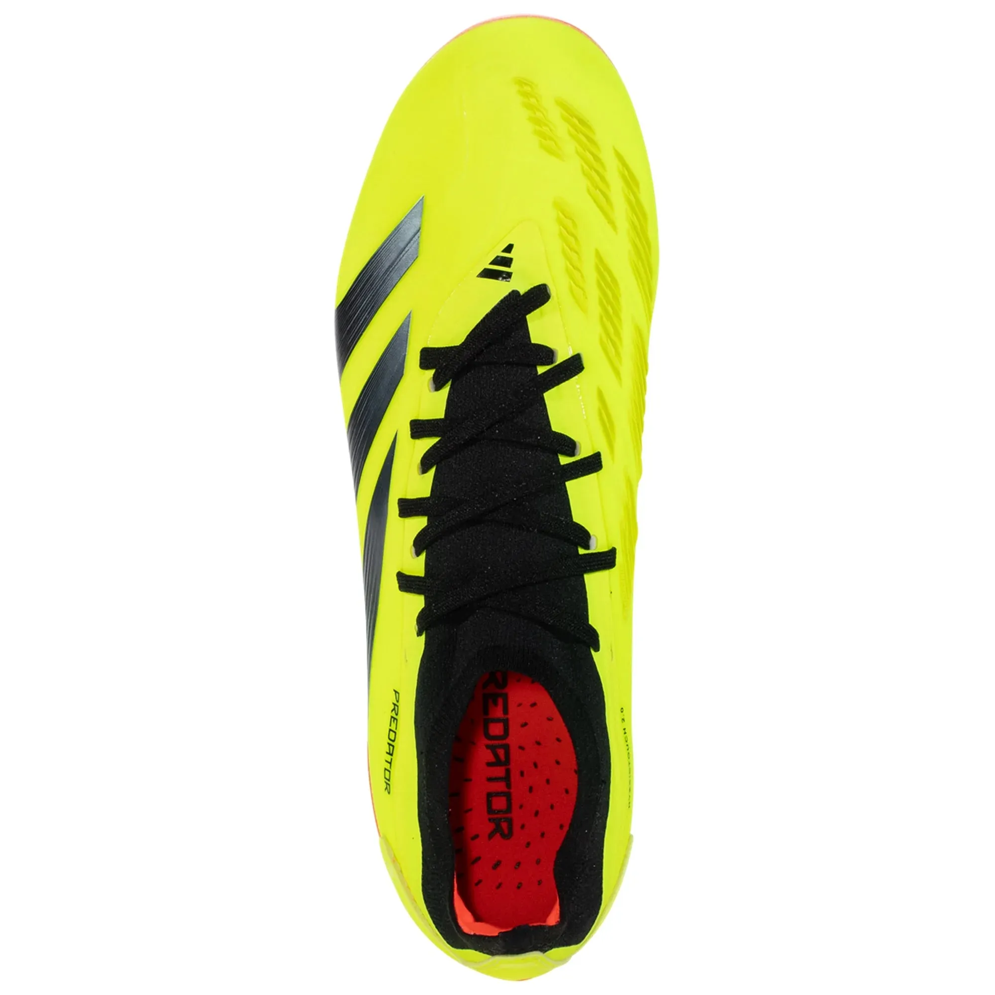 adidas Predator Pro FG Firm Ground Soccer Cleat - Solar Yelow/Core Black/Solar Red