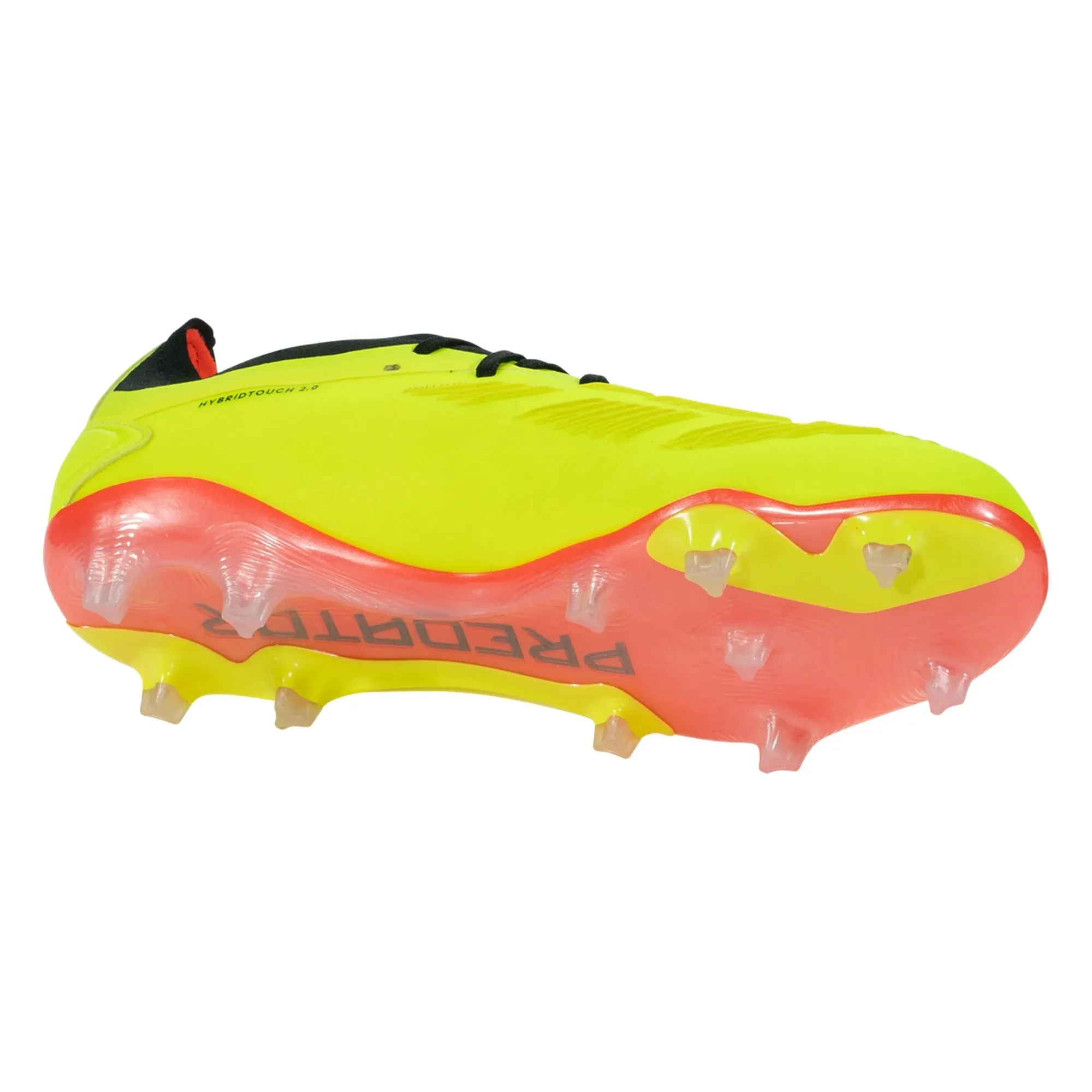 adidas Predator Pro FG Firm Ground Soccer Cleat - Solar Yelow/Core Black/Solar Red