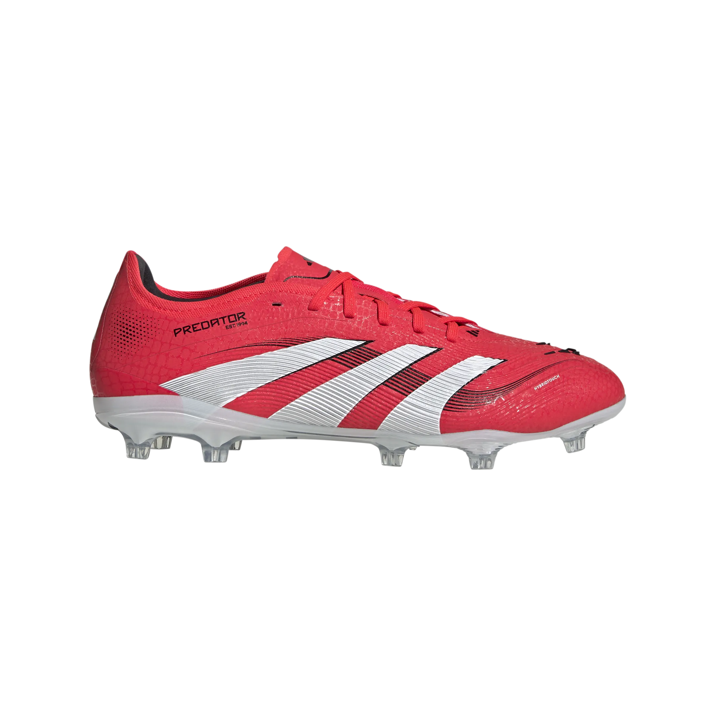 adidas Predator Pro Firm Ground Boots | Lucid Red-Cloud White | Men's