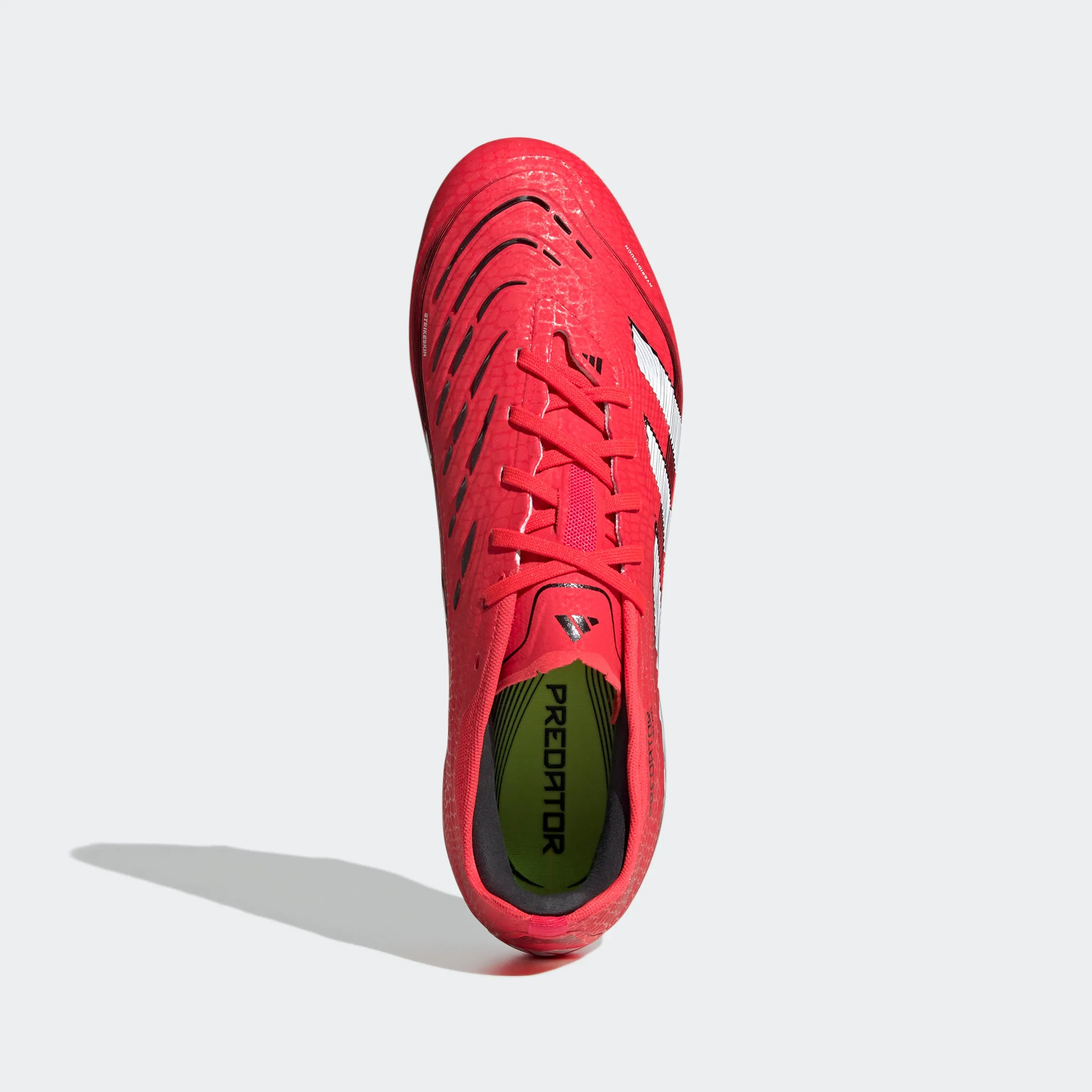 adidas Predator Pro Firm Ground Boots | Lucid Red-Cloud White | Men's