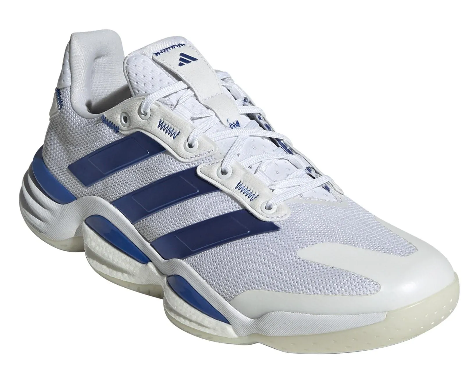 ADIDAS Stabil 16 Mens Badminton Shoes - White / Blue