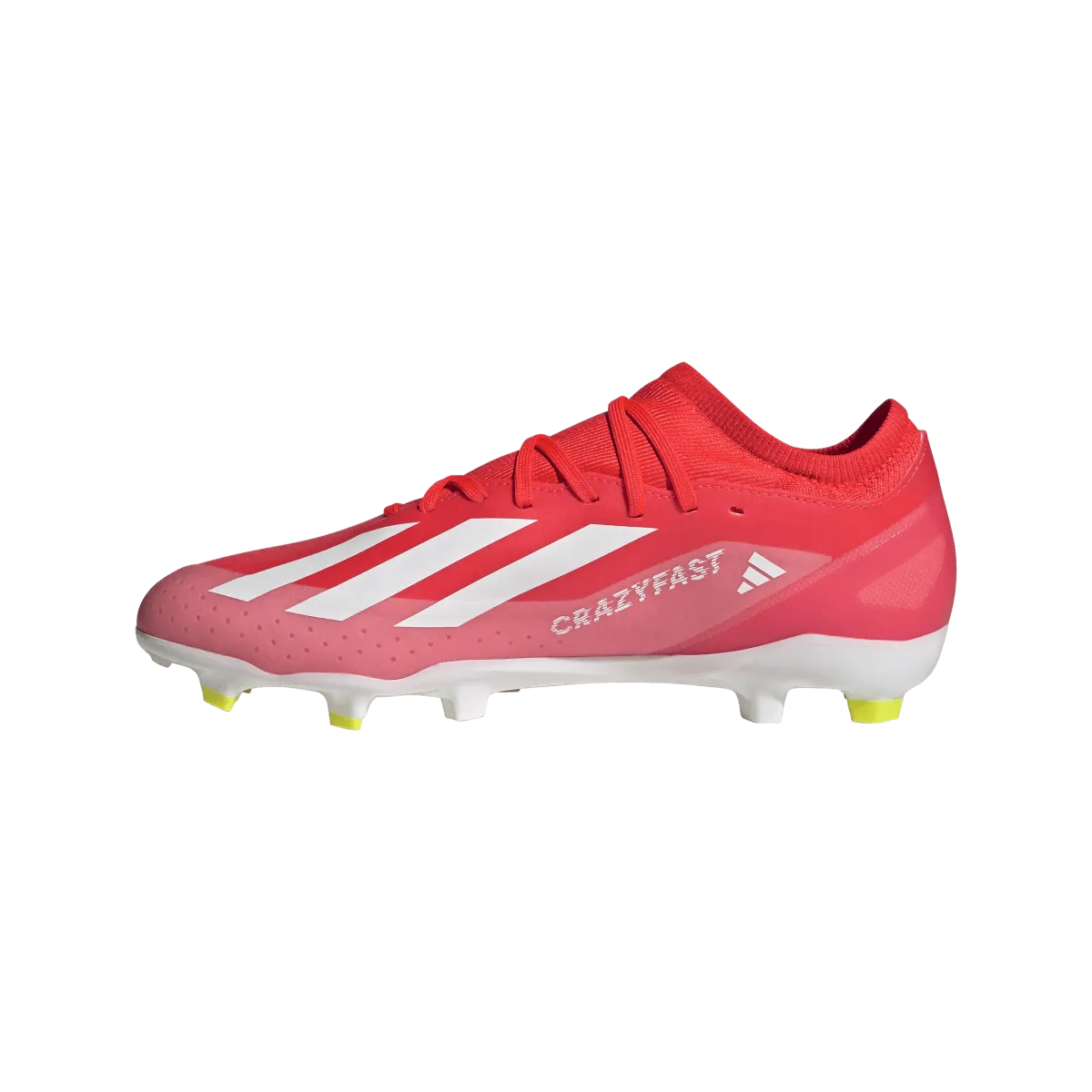 adidas X Crazyfast League FG Adult Soccer Cleats IE2377 Solar Red/White