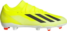 adidas X Crazyfast League FG Adult Soccer Cleats IG0605 Team Solar Yellow/Core Black/Cloud White