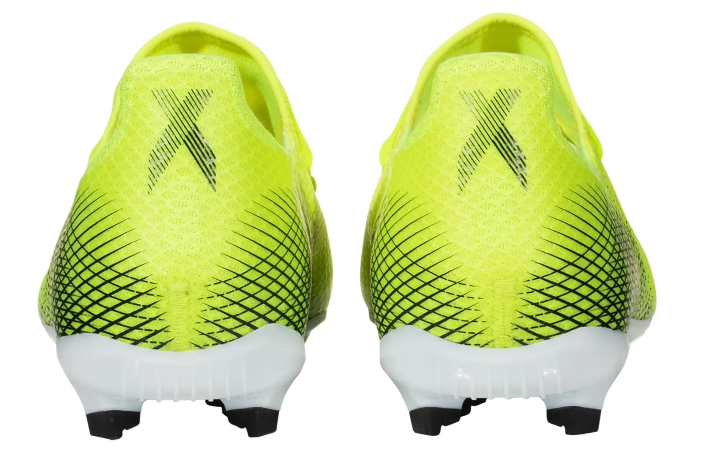adidas X Ghosted.3 FG JUNIOR Firm Ground Cleat - Solar Yellow/Core Black/Team Royal Blue