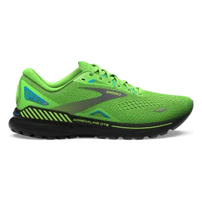 Brooks Adrenaline GTS 23 - Green Gecko - Grey - Atomic Blue