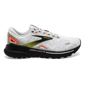 Brooks Adrenaline GTS 23 - Oyster - Black - Red Orange