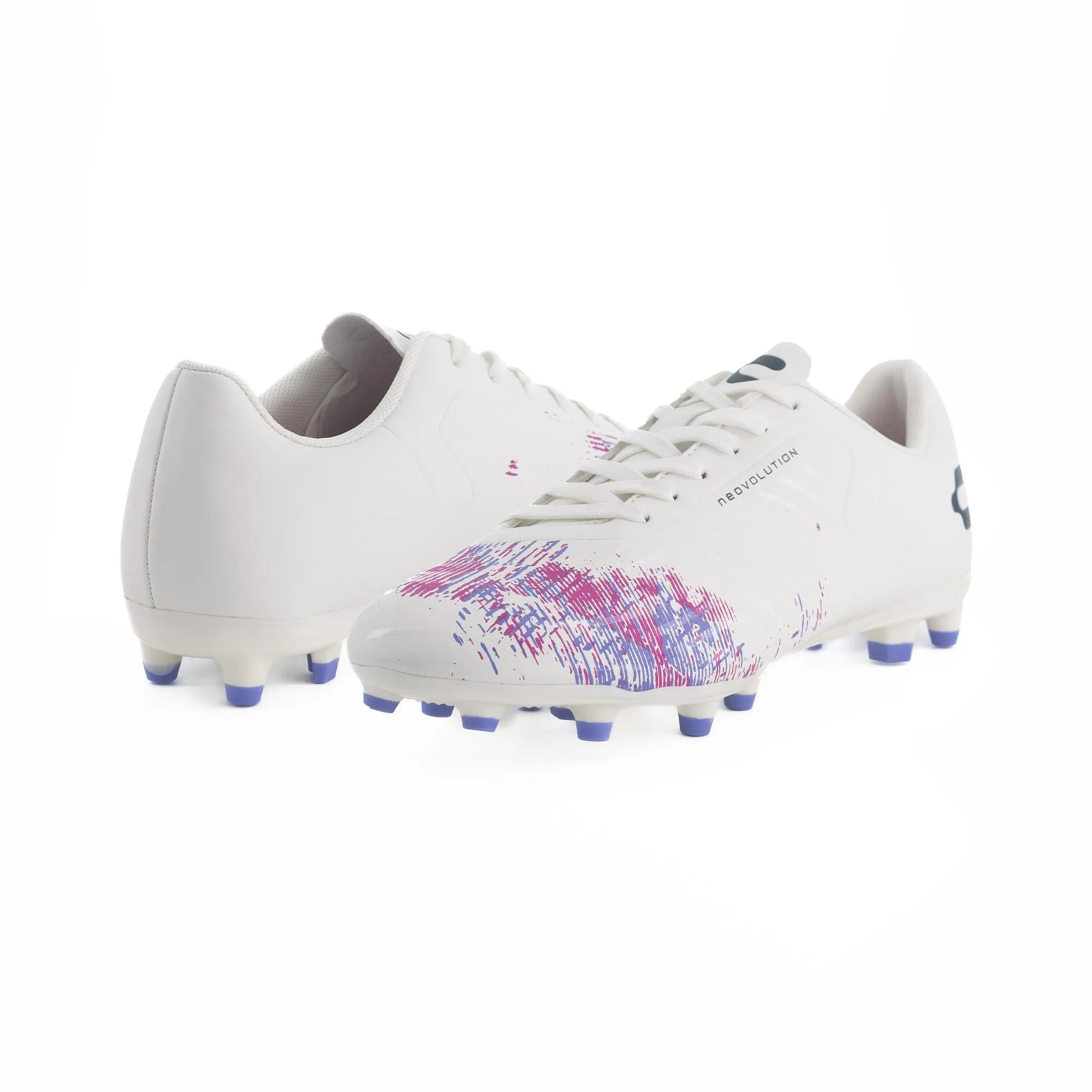 Charly Neovolution PFX Soccer Cleats - White/Pink