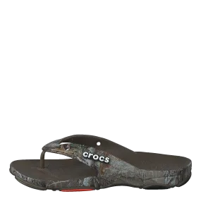 Classic All-Terrain Flip-Flop Real Tree / Brown