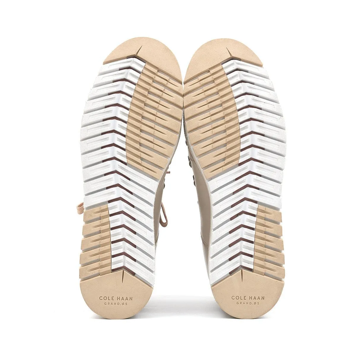 Cole Haan Zerogrand Wedge Ankle Boots Leather White Colour For Women