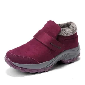 Cuzcare Women Plush Orthopedic Ankle Hiking Boots