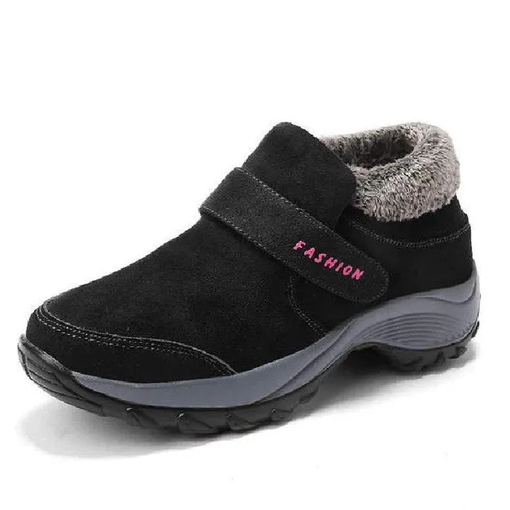 Cuzcare Women Plush Orthopedic Ankle Hiking Boots