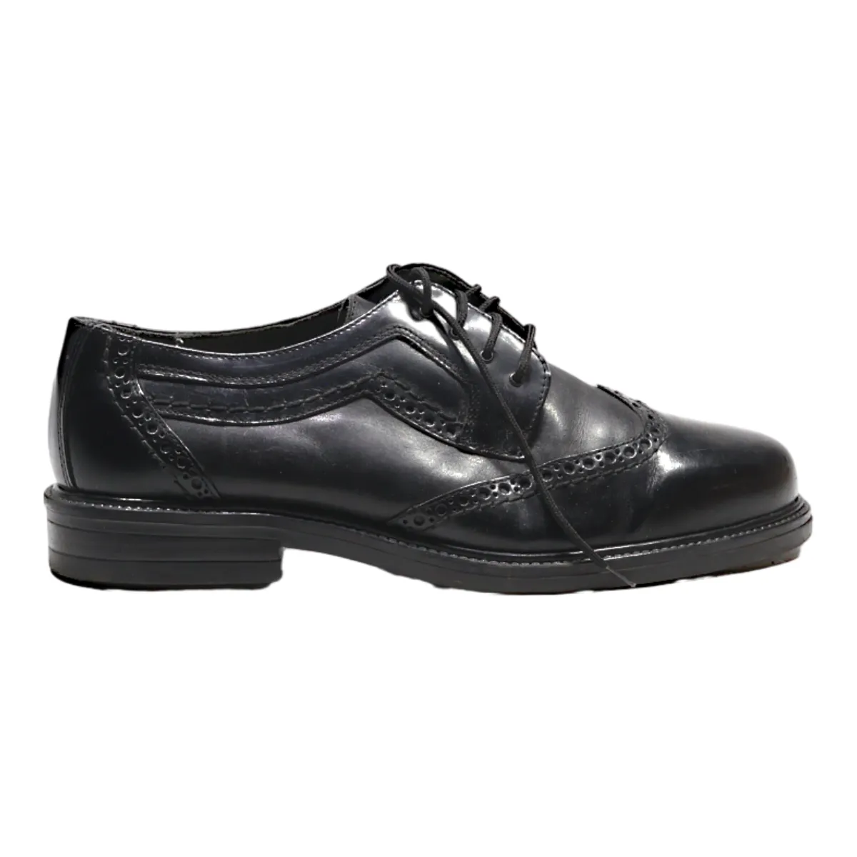 DOSENBACH CASABLANCA Brogue Shoes Black Leather Mens UK 9.5