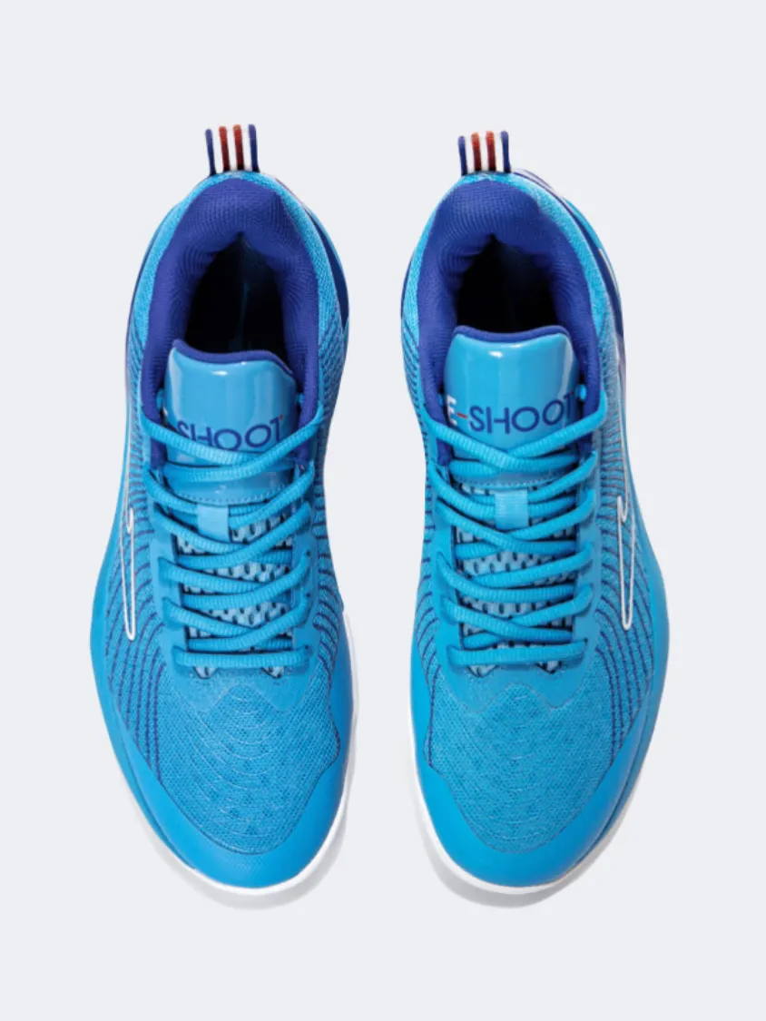 Erke Men Basketball Shoes Blue/Navy