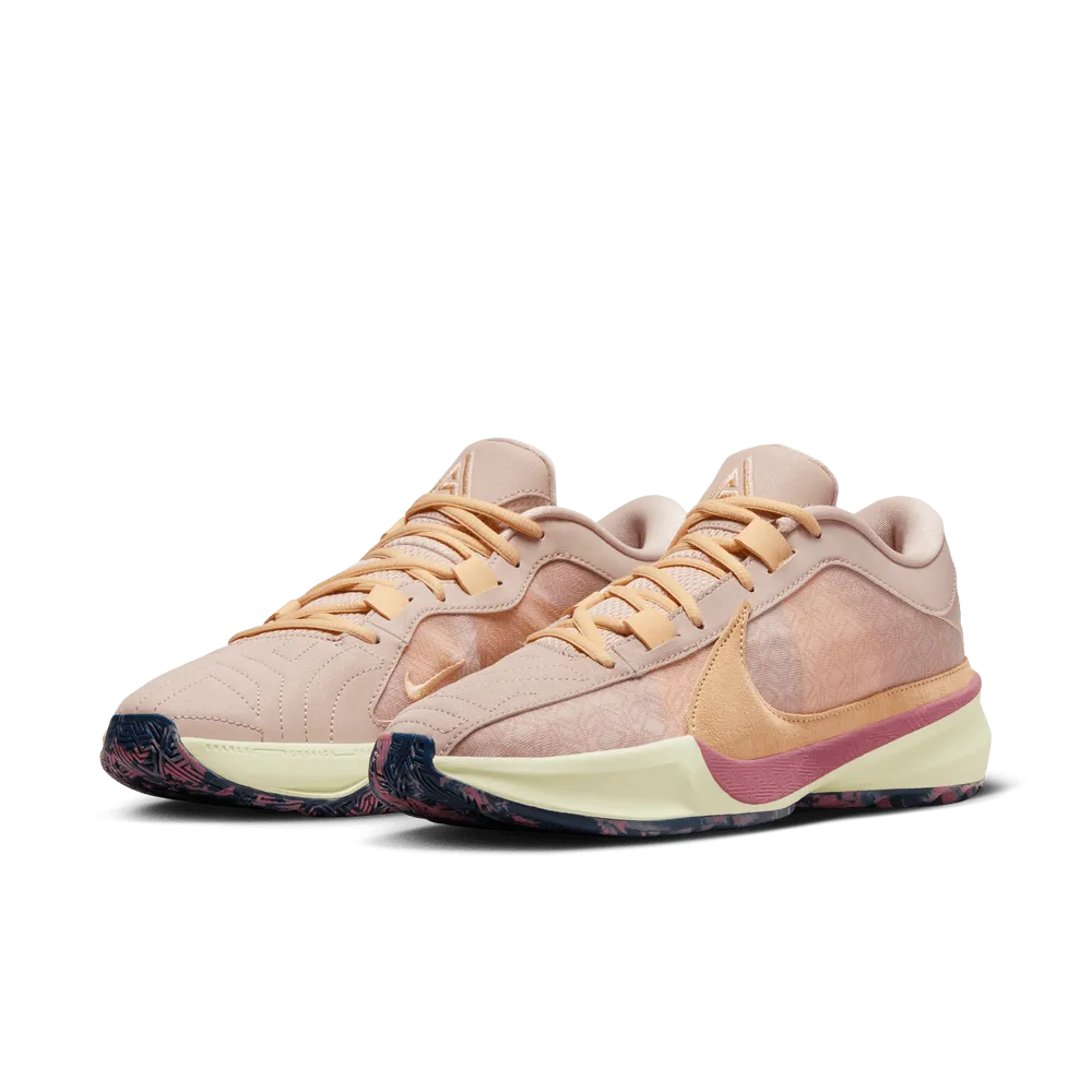 Giannis Antetokounmpo Freak 5 Basketball Shoes 'Fossil/Gold'