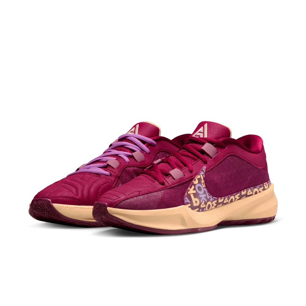 Giannis Antetokounmpo Freak 5 Basketball Shoes 'Red/Peach/Desert'