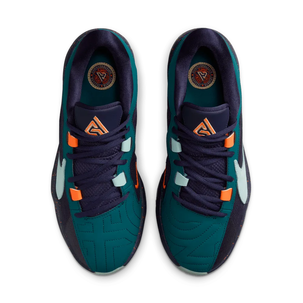 Giannis Antetokounmpo Freak 5 Basketball Shoes 'Teal/Jade/Purple'