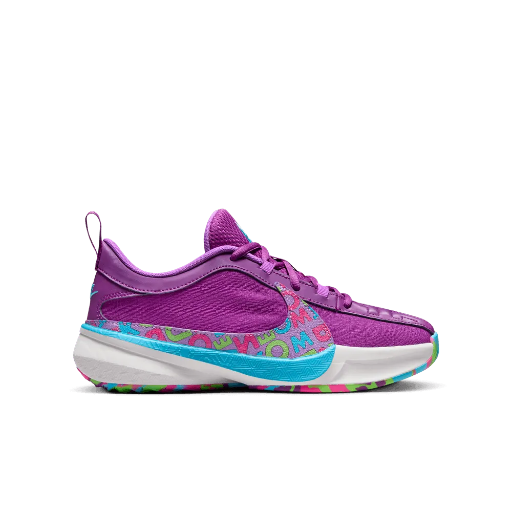Giannis Antetokounmpo Freak 5 Big Kids' Basketball Shoes (GS) 'Berry/Fuchsia'