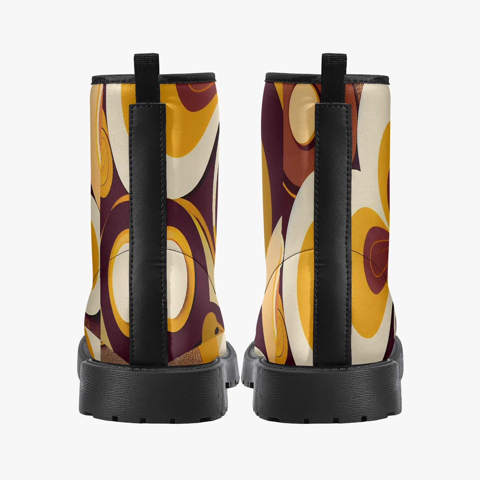 Hippie Retro Groovy Mod 70s Retro Style Trendy Boots