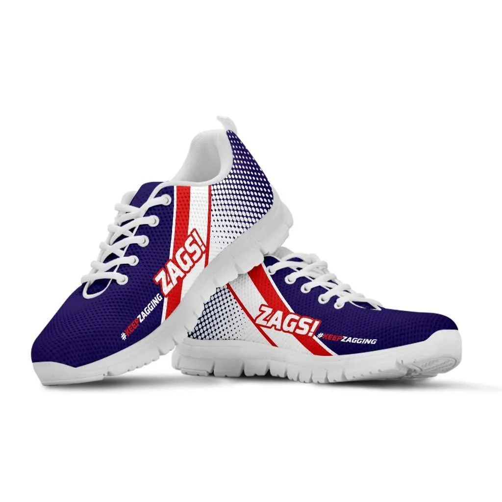 #KeepZagging Gonzaga Fan Running Shoes