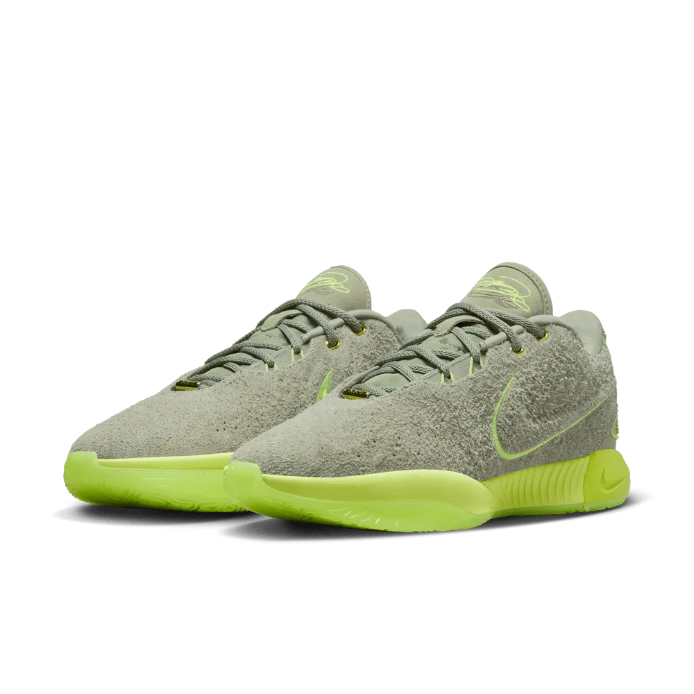 LeBron James LeBron XXI "Algae" Basketball Shoes 'Oil Green/Volt'