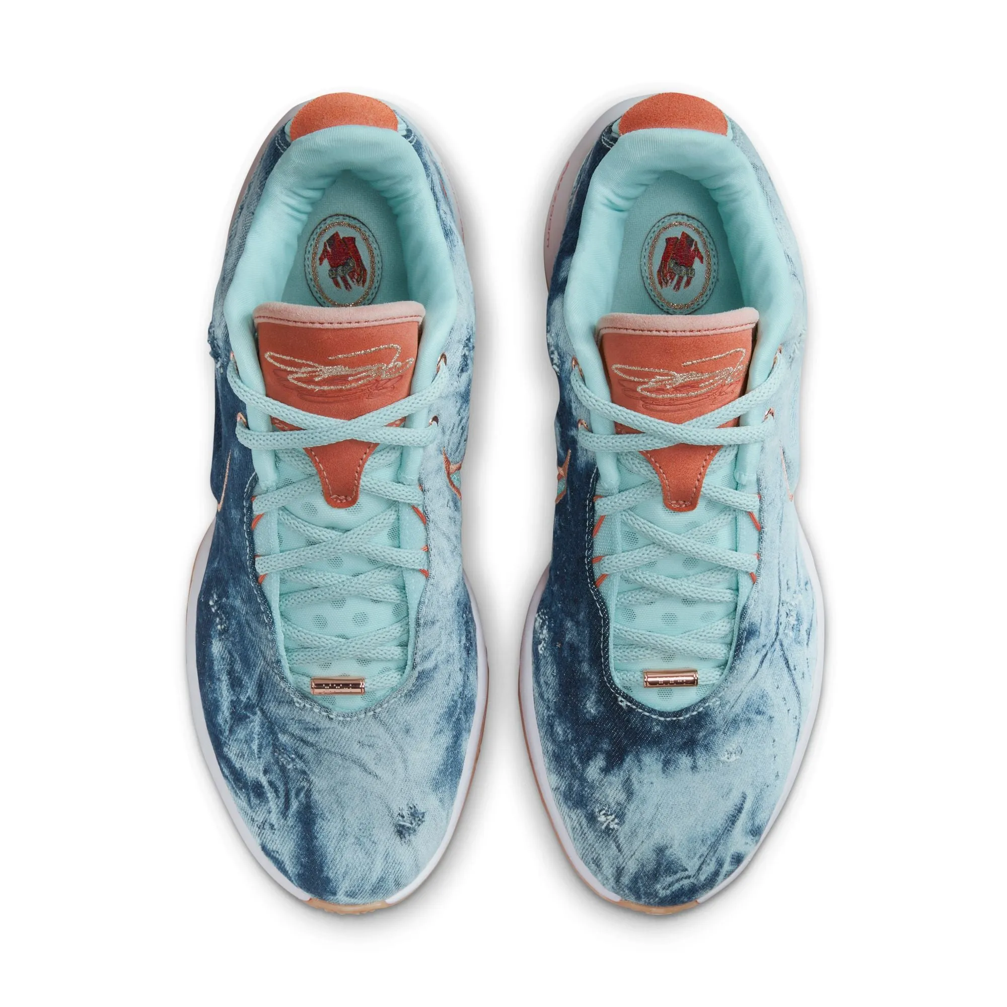 LeBron James LeBron XXI "Aragonite" Basketball Shoes 'Jade/Blush/Emerald'