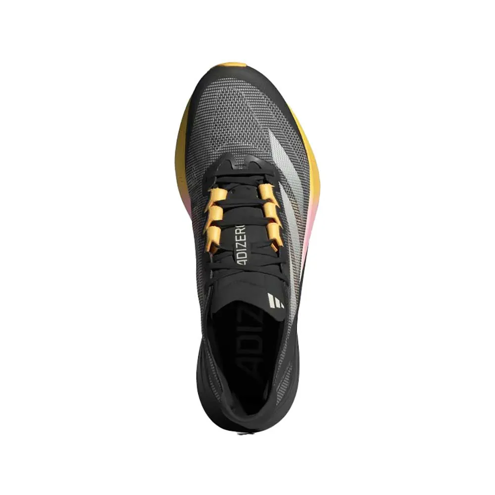 Men's Boston 12 Running Shoe - Core black/Zero met/Spark