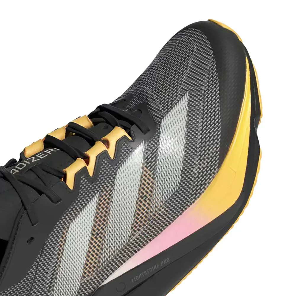 Men's Boston 12 Running Shoe - Core black/Zero met/Spark
