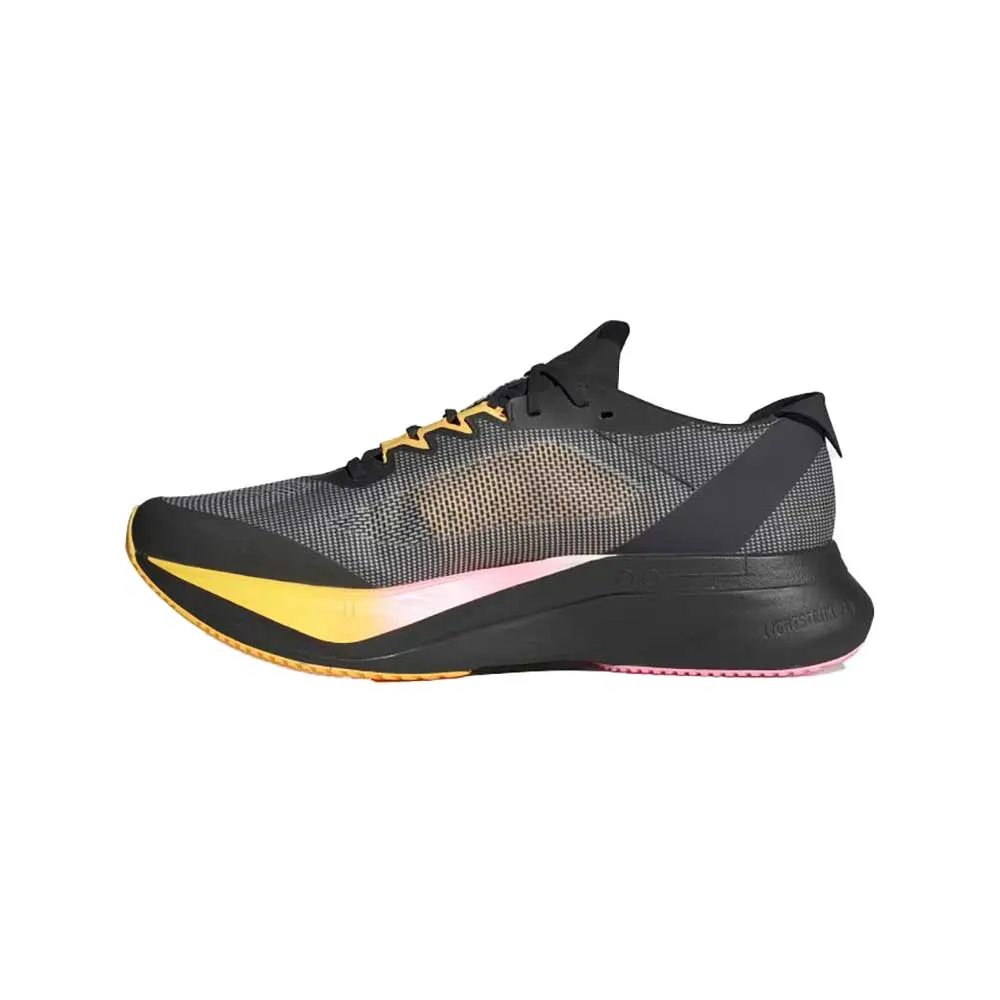 Men's Boston 12 Running Shoe - Core black/Zero met/Spark