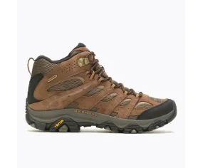 Merrell Men's Moab 3 Mid Waterproof Hiking Boots - Earth