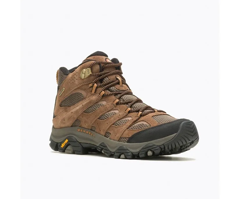 Merrell Men's Moab 3 Mid Waterproof Hiking Boots - Earth