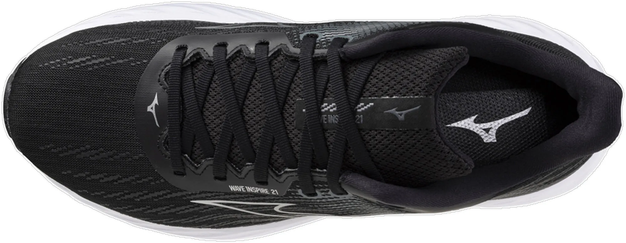 Mizuno Wave Inpsire 21 Mens Running Shoes - Black