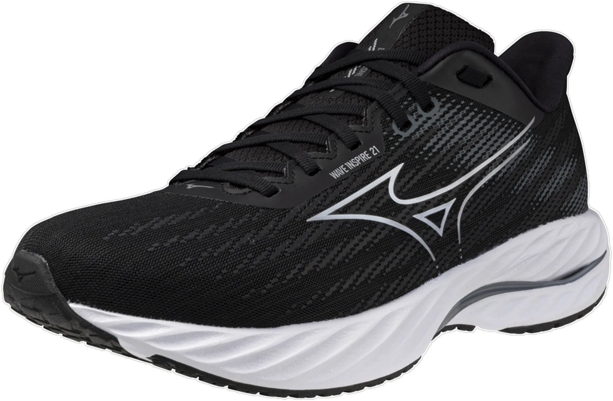 Mizuno Wave Inpsire 21 Mens Running Shoes - Black