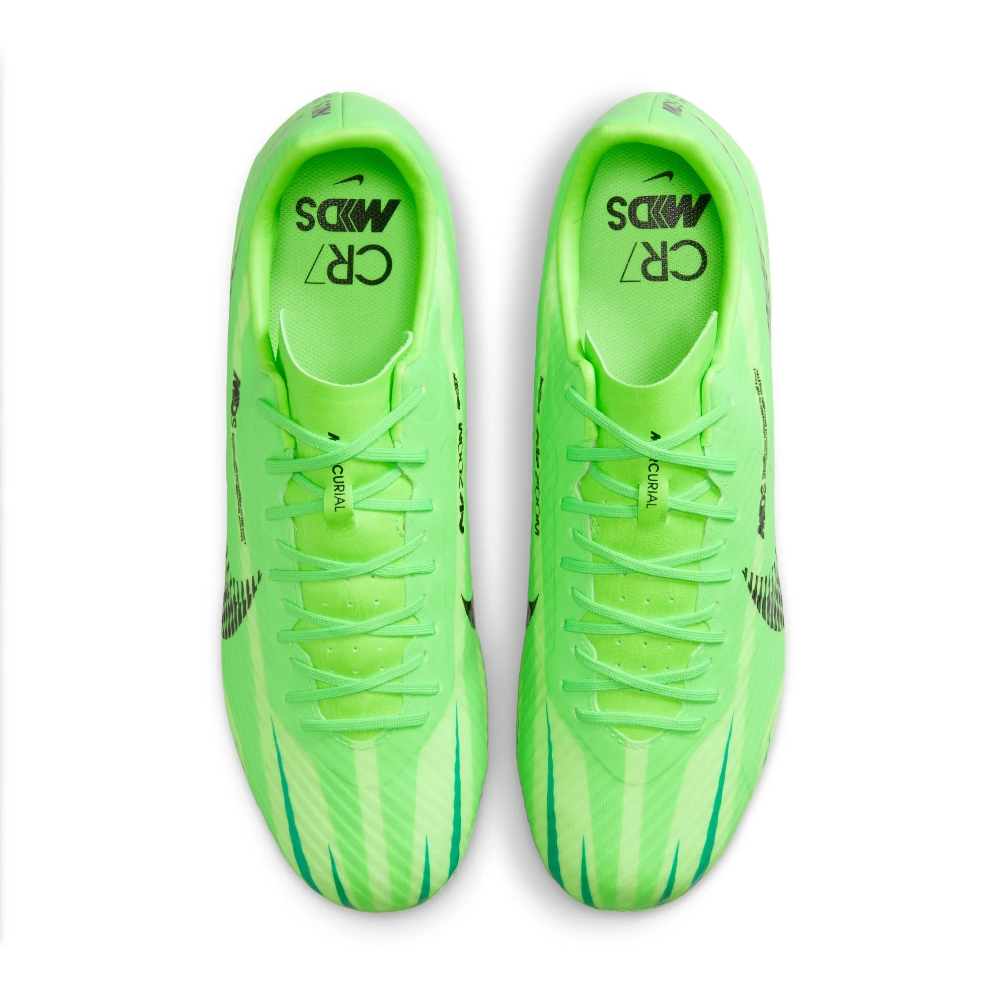 Nike Air Zoom Mercurial Vapor 15 Dream Speed Academy FG Firm Ground Soccer Cleats - Green Strike/Black/Stadium Green