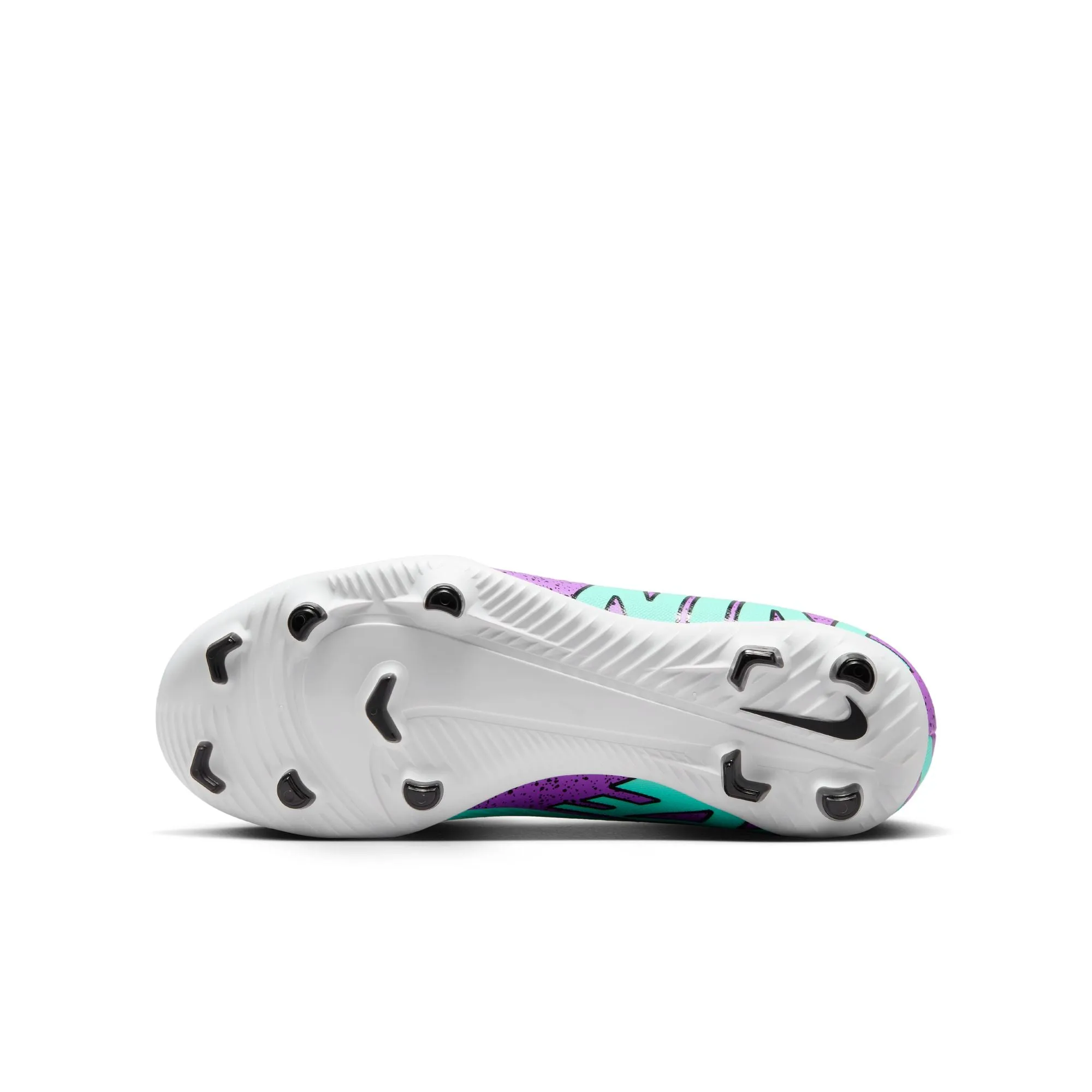 Nike Junior Mercurial Vapor 15 Club FG/MG Soccer Cleat - Hyper Turquoise/Fuchsia Dream/Black/White