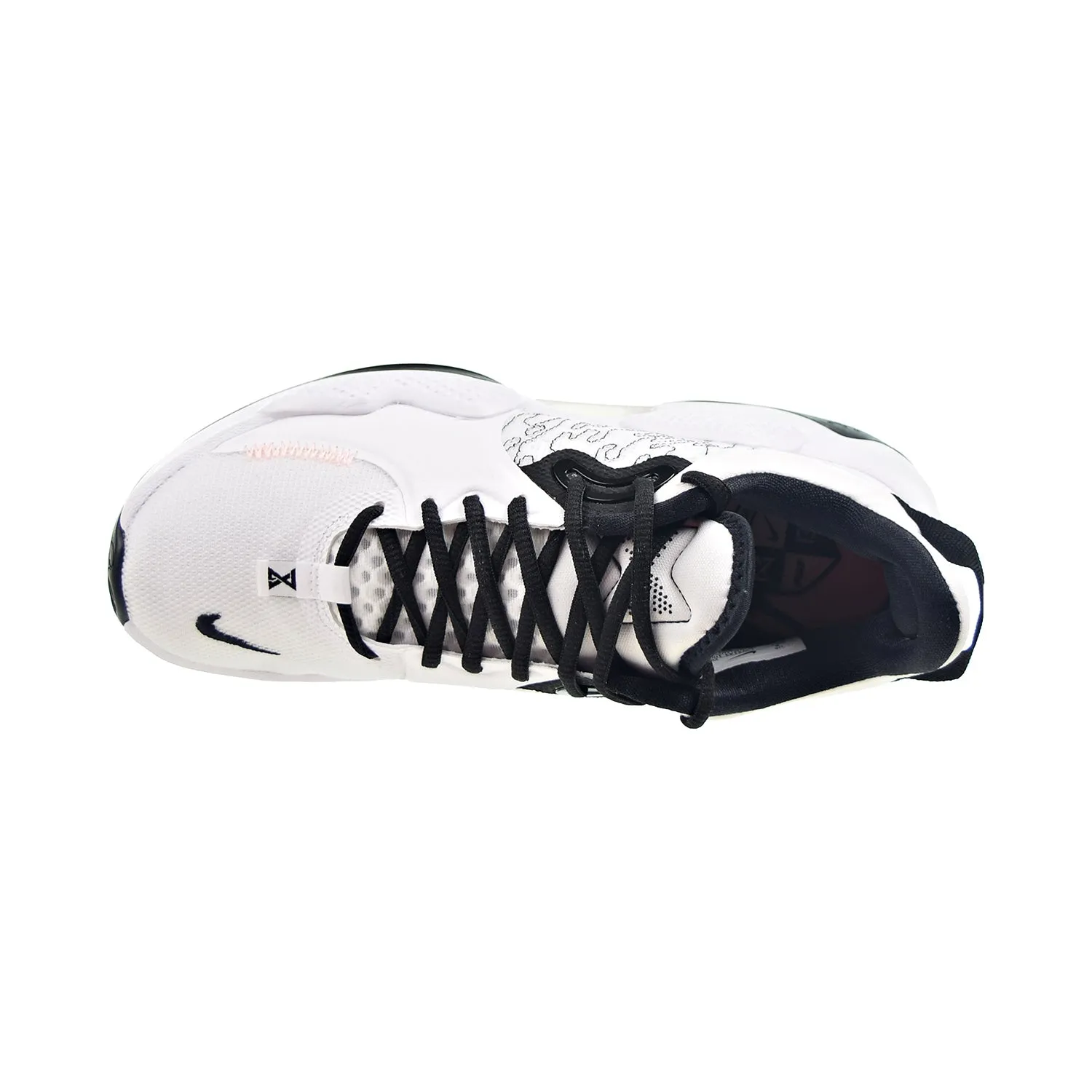 Nike PG 5 Men's Basketball Shoes White-Glacier Blue-Platinum Tint