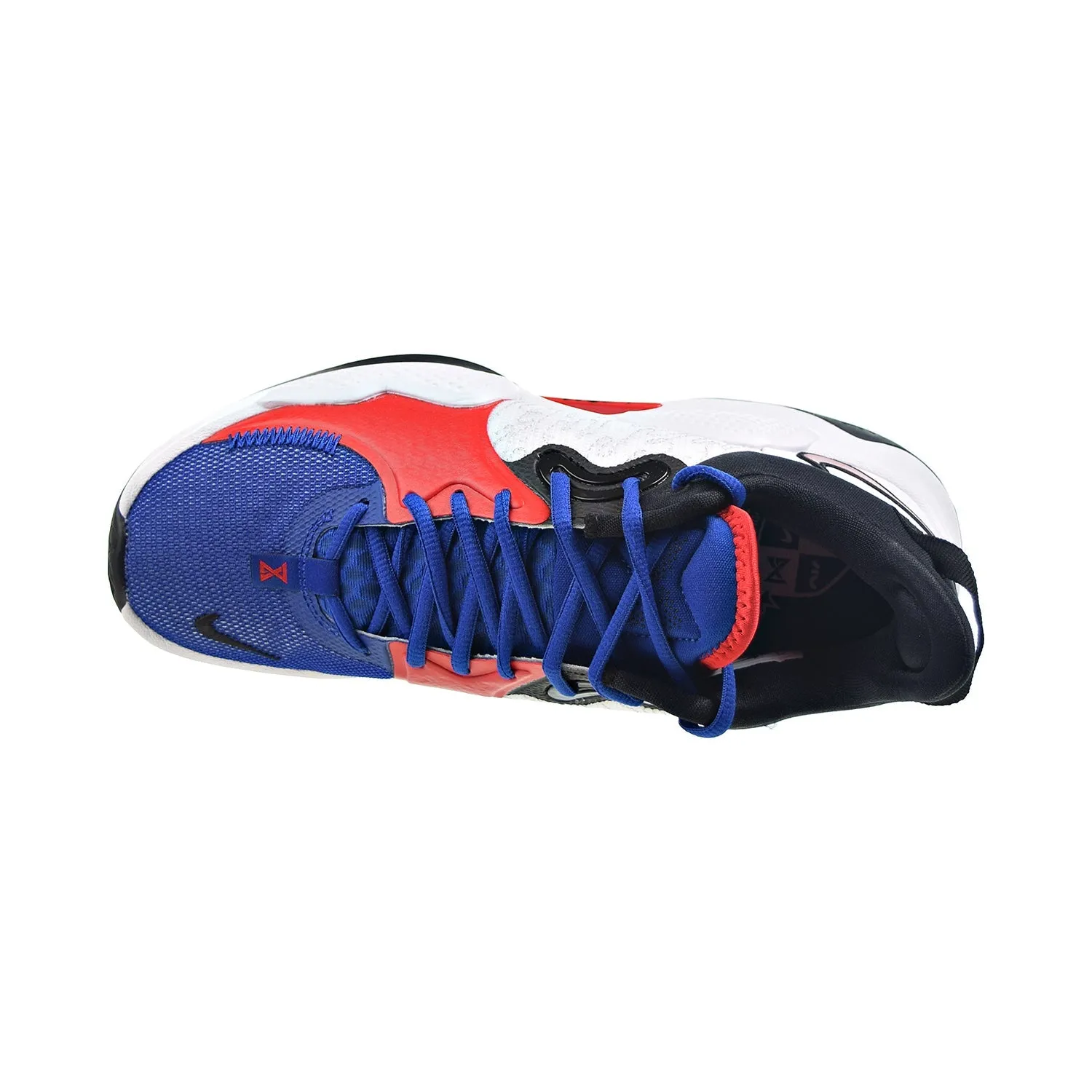 Nike PG 5 Men's Basketball Shoes White-Rush Blue-Black