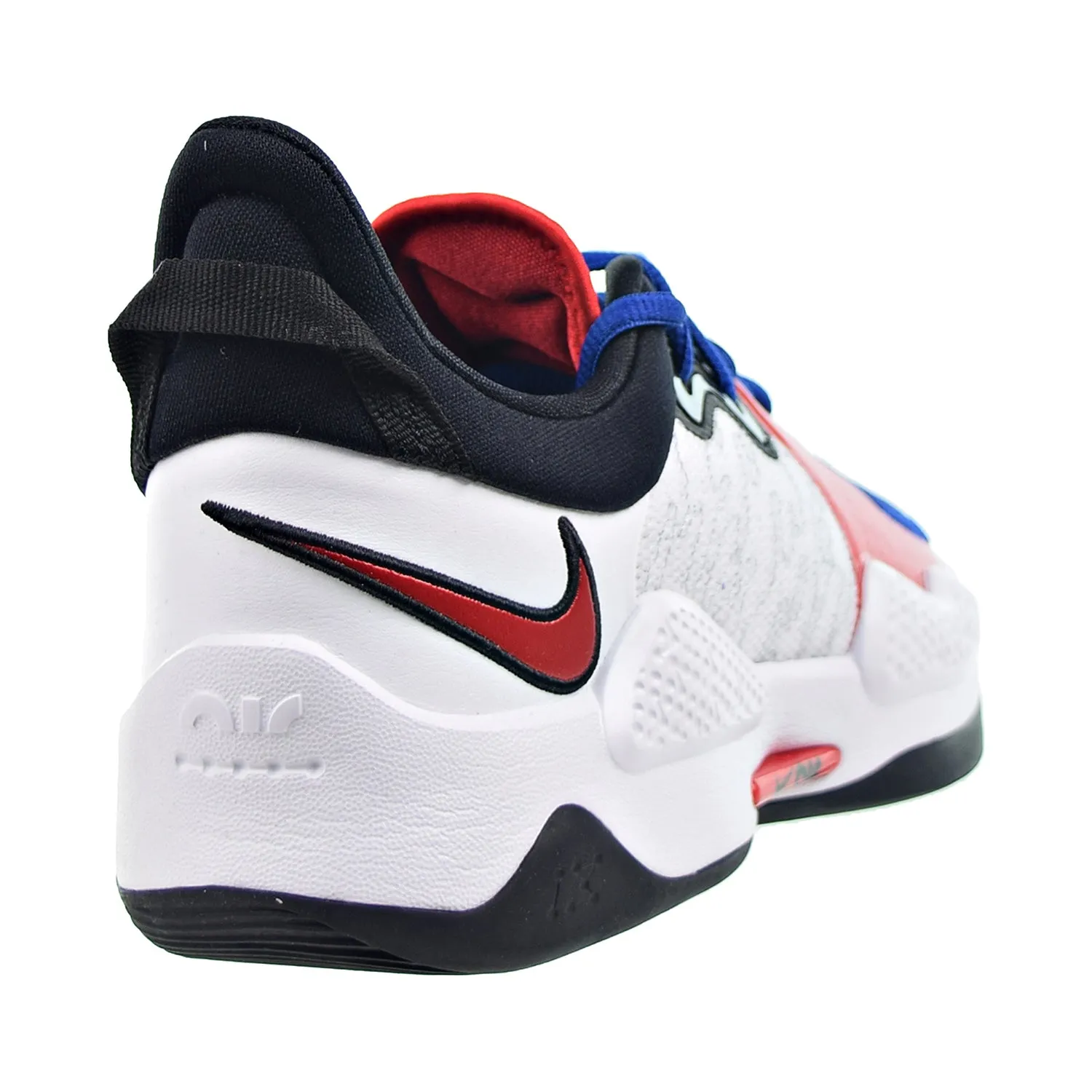 Nike PG 5 Men's Basketball Shoes White-Rush Blue-Black