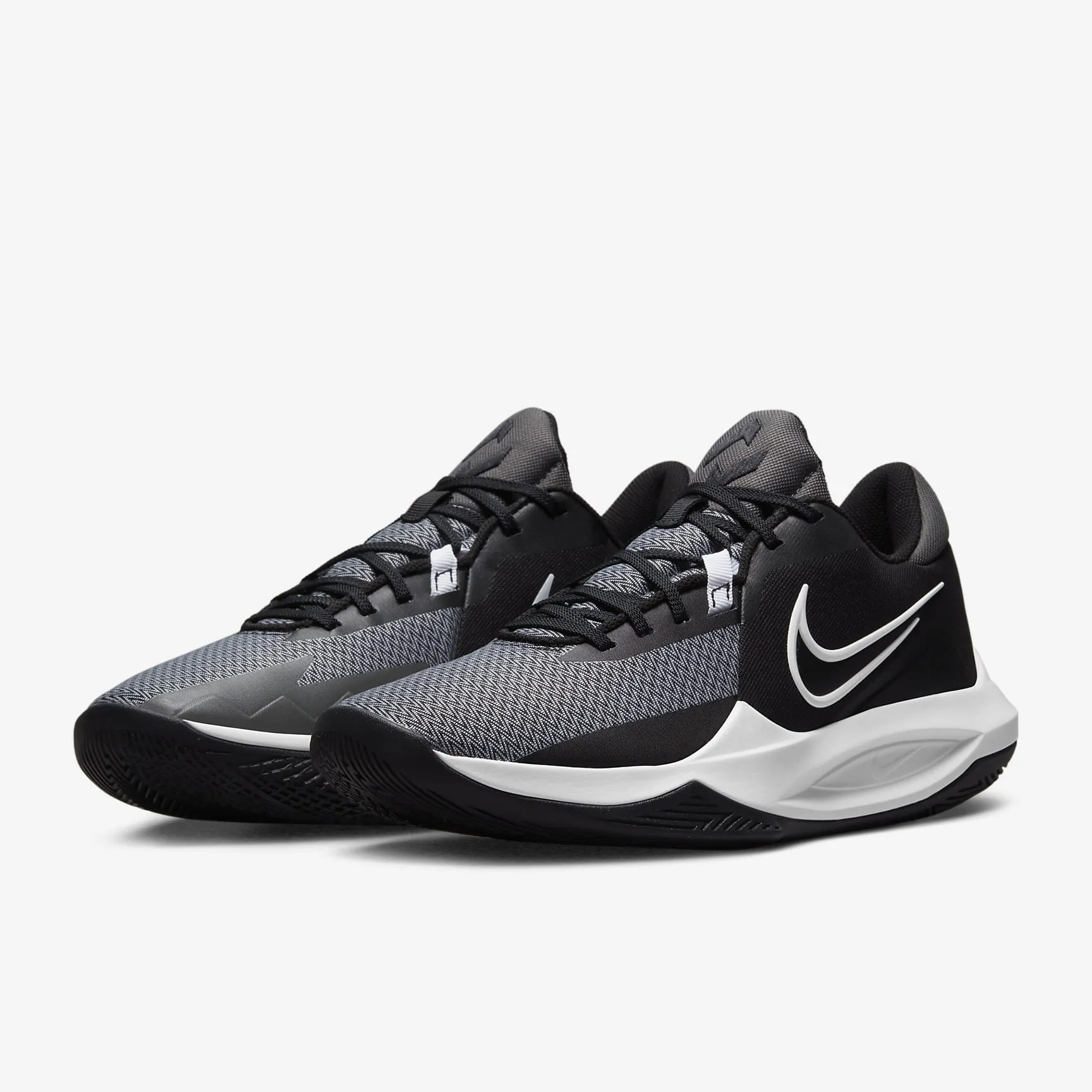 Nike Precision 6 Basketball (Black/Iron Grey/White)(DD9535-003)