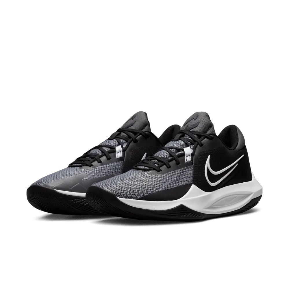 Nike Precision 6 Basketball Shoes 'White/Black/Iron Grey'