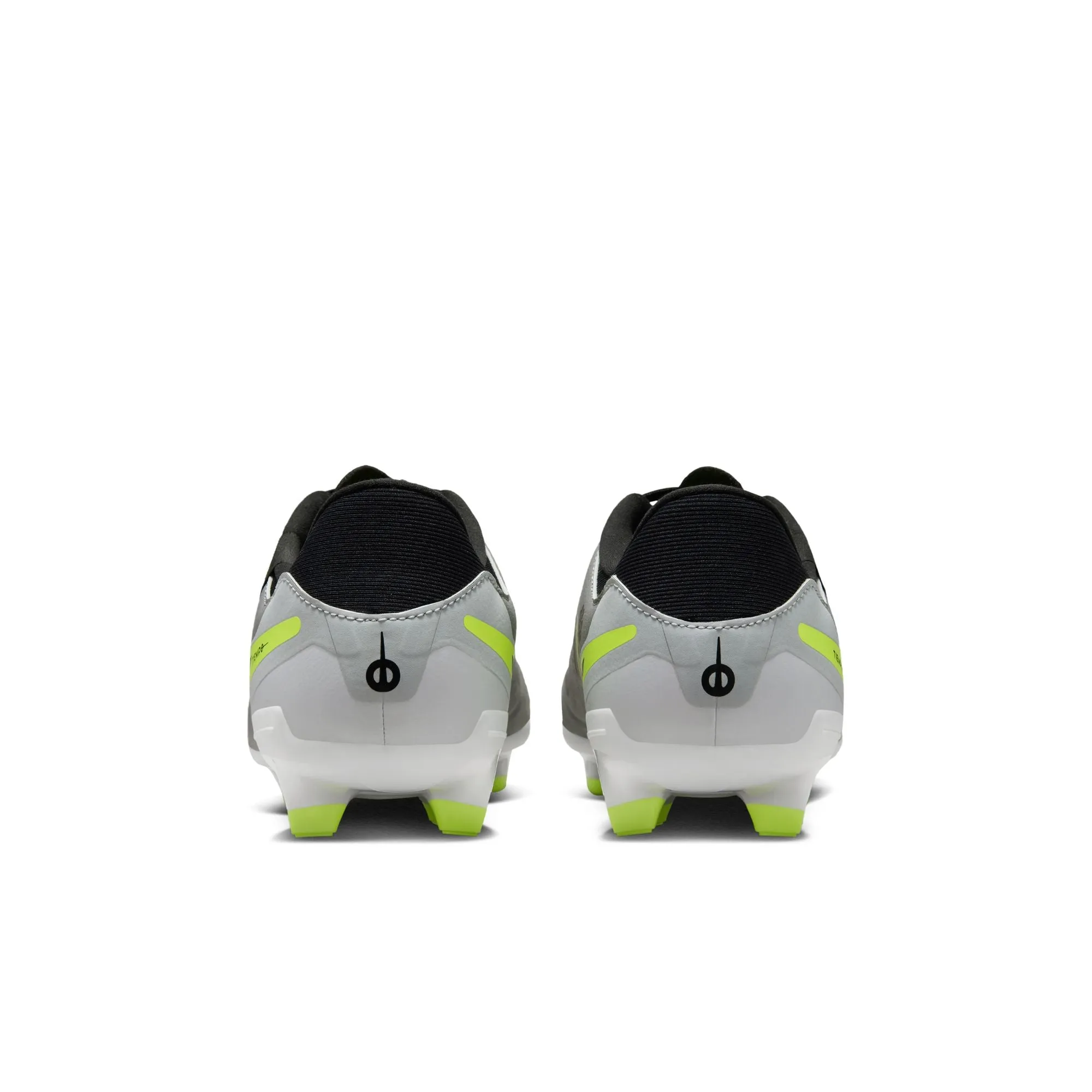Nike Tiempo Legend 10 Academy FG Soccer Cleat -Metallic Silver/Black-Volt