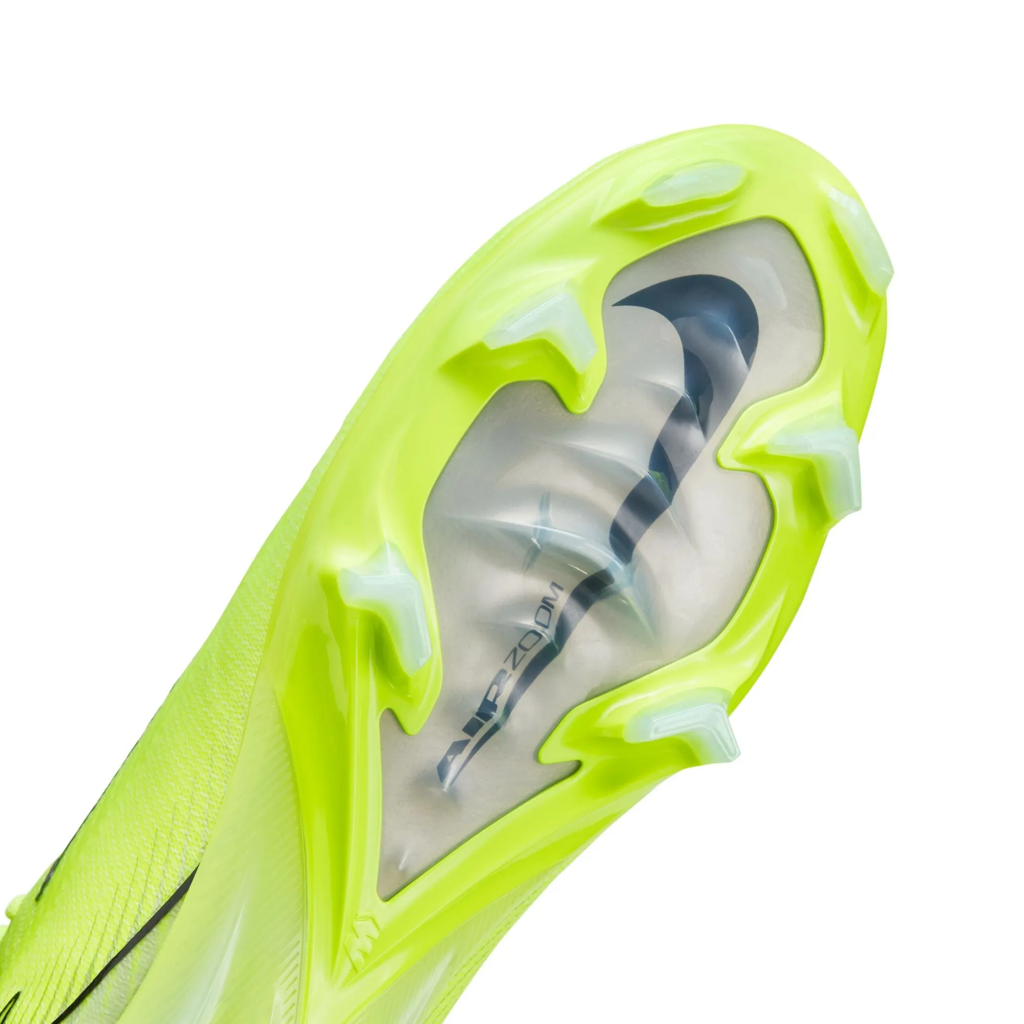 Nike Zoom Superfly 10 Elite FG/MG Firm Ground Socer Cleats -Metallic Silver/ Volt Black