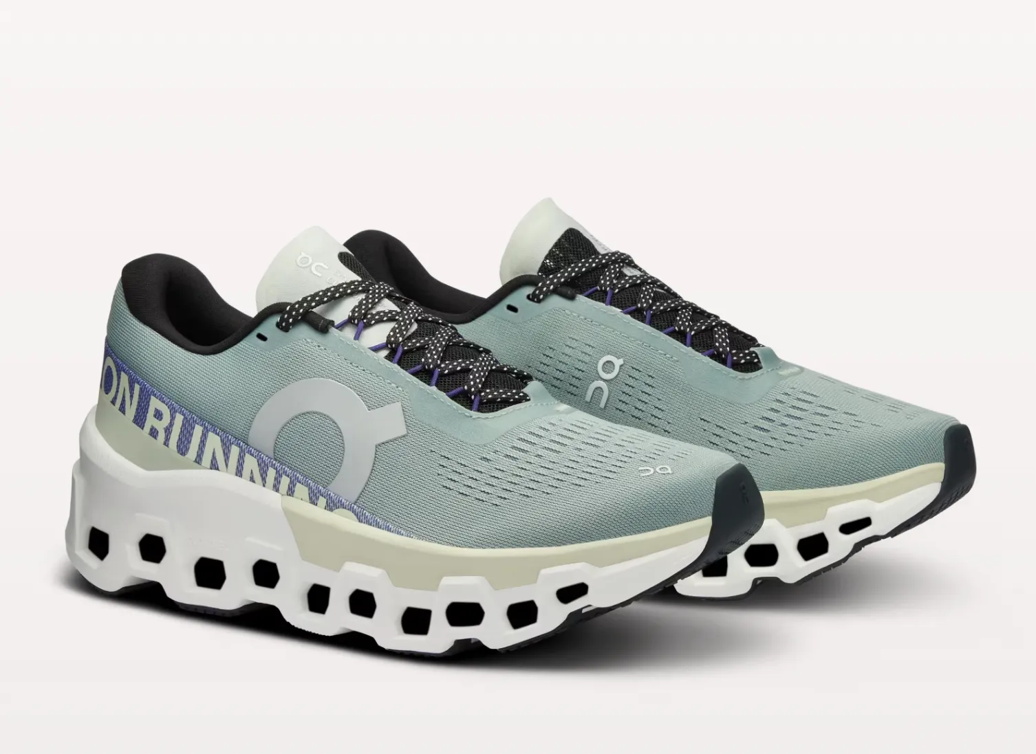 On Mens Cloudmonster 2 Mineral/Aloe (3ME10122078)