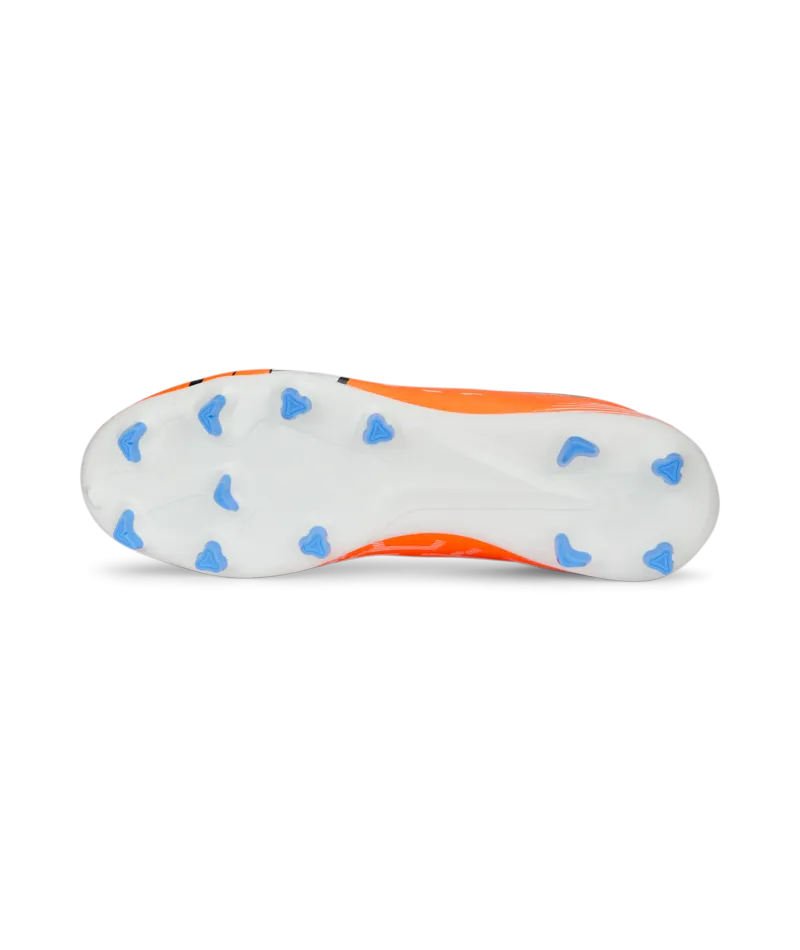 Puma Ultra Play Soccer Cleats 107224 01  ULTRA ORANGE-PUMA WHITE-BLUE GLIMMER