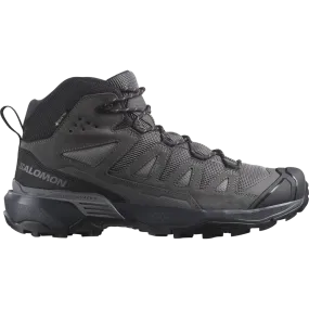 Salomon Men's X Ultra 360 Leather Mid Gore-Tex Castlerock/Asphalt/Kelp