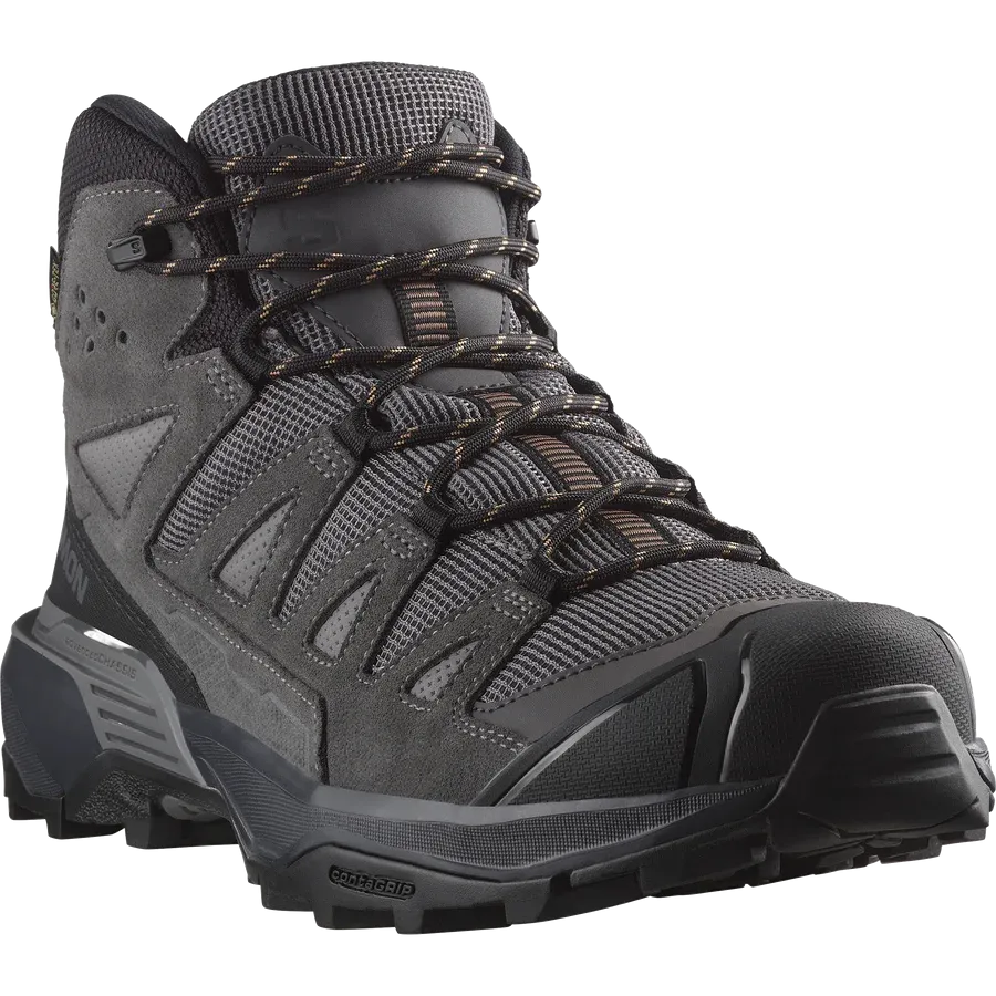 Salomon Men's X Ultra 360 Leather Mid Gore-Tex Castlerock/Asphalt/Kelp