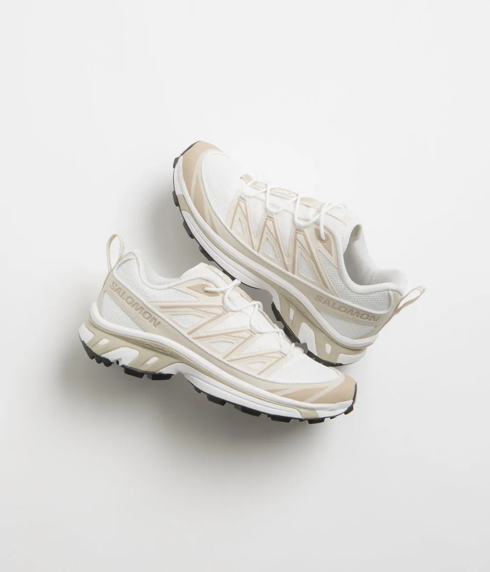 Salomon XT-6 Expanse Shoes - White / Rainy Day / Oxford Tan
