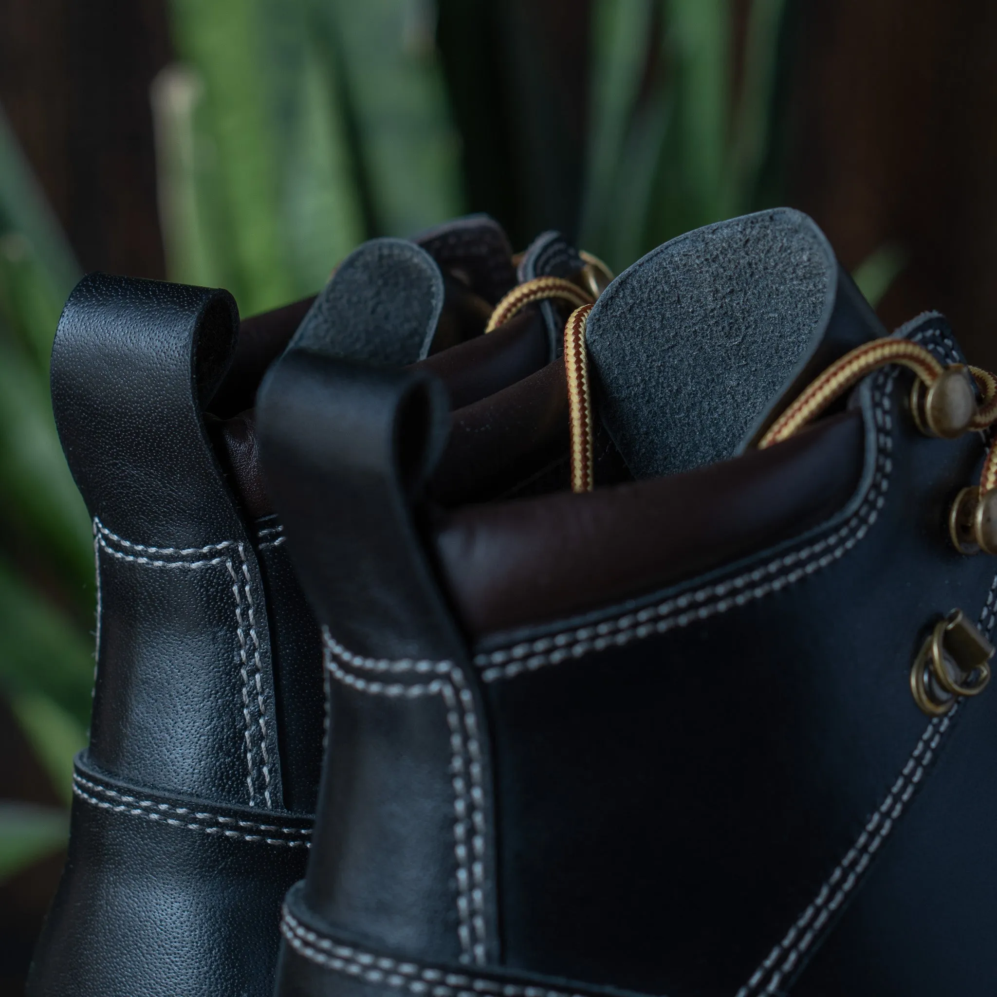 Trail Boots 6" (Raven Black) Goodyear Welted