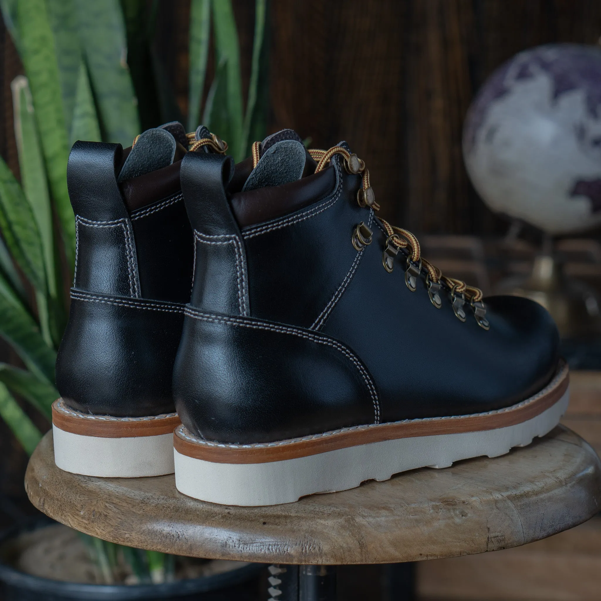 Trail Boots 6" (Raven Black) Goodyear Welted