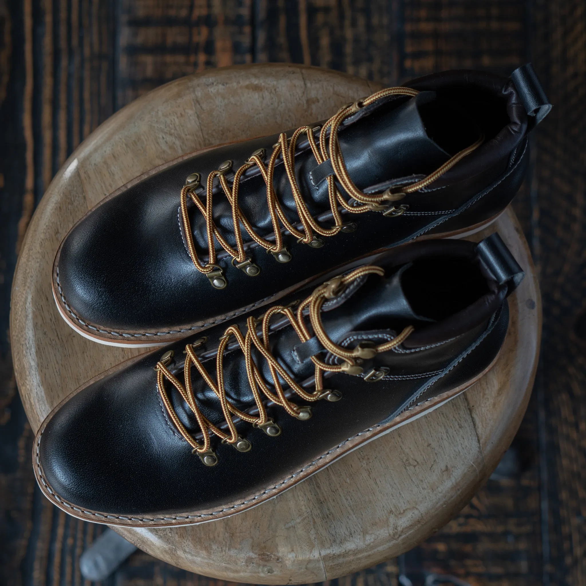 Trail Boots 6" (Raven Black) Goodyear Welted