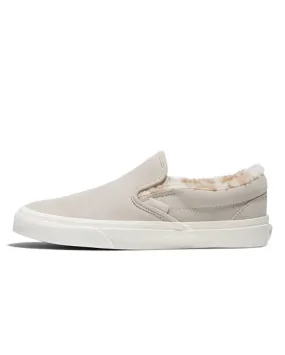 Vans Classic Slip-On Suede and Sherpa Sneakers - Unisex Sizing